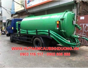Đội xe hút hầm cầu Bến Cát Bình Dương nhanh chóng giá rẻ, đảm bảo sạch sẽ