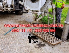 Đội xe thông cống nghẹt, nạo vét hố ga uy tín giá rẻ tại Phú Hòa - Thủ Dầu Một