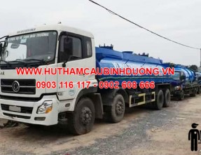 Chuyên hút hầm cầu uy tín giá rẻ tại KCN Nam Tân Uyên - Bình Dương