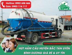 Hút Hầm Cầu Bắc Tân Uyên giá rẻ, công nghệ hiện đại【☎️ 0902 608 666】