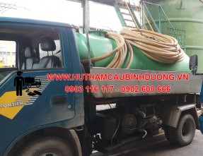 Dịch vụ hút hầm cầu giá rẻ uy tín tại Bến Cát - Bình Dương