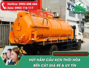 HÚT HẦM CẦU KCN THỚI HÒA RẺ NHẤT, NHANH NHẤT_PHỤC VỤ 24/24