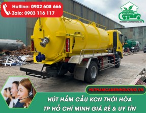 Hút Hầm Cầu KCN Thới Hòa | Nhanh Chóng, Uy Tín, Giá Hợp Lý