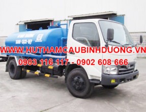 Cung cấp dịch vụ hút hầm cầu chuyên nghiệp với giá rẻ tại kcn Thới Hòa Bến Cát