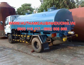 Dịch vụ hút hầm cầu uy tín giá rẻ tại KCN Vsip 1 - Bình Dương