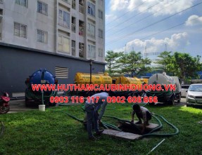 Dịch vụ hút hầm cầu Tân Uyên Bình Dương nhanh chóng với giá ưu đãi nhất