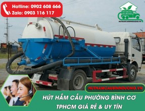 Hút Hầm Cầu Tại Phường Bình Cơ Giá Rẻ – Xử Lý Nhanh, Sạch, Uy Tín