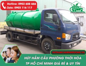 Hút Hầm Cầu Phường Thới Hòa TPHCM Nhanh – Giá Tốt | 24/24