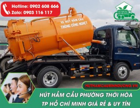 Hút Hầm Cầu Phường Thới Hòa – Uy Tín, Nhanh Chóng, Giá Rẻ