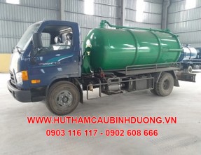 Dịch vụ hút hầm cầu Tân Uyên nhanh gọn - sạch - giá rẻ 