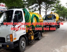 Đội xe hút hầm cầu uy tín chuyên nghiệp với giá tốt nhất tại KCN Vsip 1 