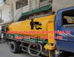 Hút hầm cầu Tân Uyên giá rẻ nhanh chóng với công nghệ hiện đại nhất