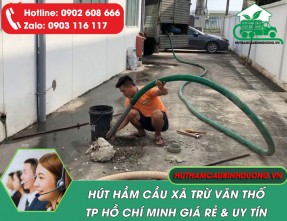 Hút Hầm Cầu Xã Trừ Văn Thố TPHCM Nhanh Chóng – Giá Tốt – Phục Vụ 24/24