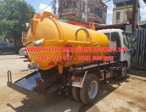 Dịch vụ hút hầm cầu uy tín sạch sẽ với giá rẻ tại Nam Tân Uyên